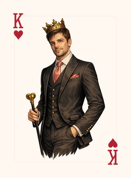 Hochzeit-Eleganz - Bold king