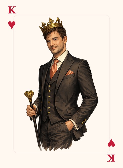 Hochzeit-Eleganz — Bold king