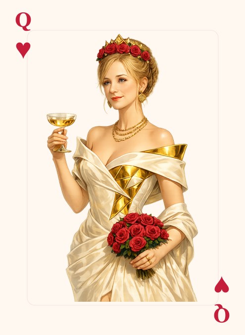Hochzeit-Eleganz — Bold queen