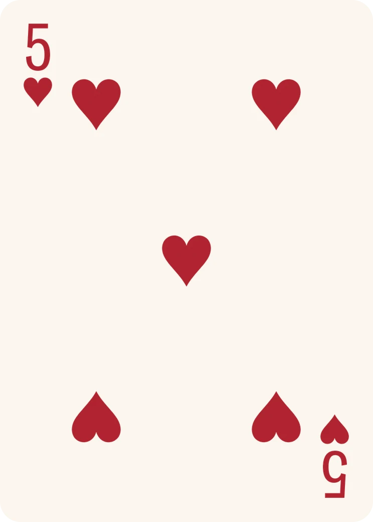 5♥ from the Pet deck Pet Aristocratic
