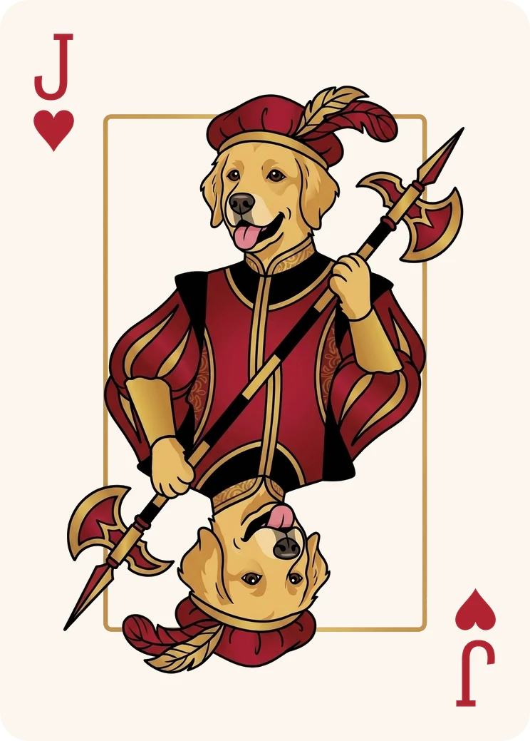 J♥ from the Pet deck Pet Aristocratic