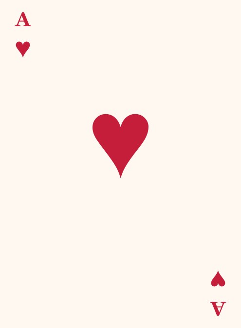 A♥ from the Pet deck Pet Aristocratic